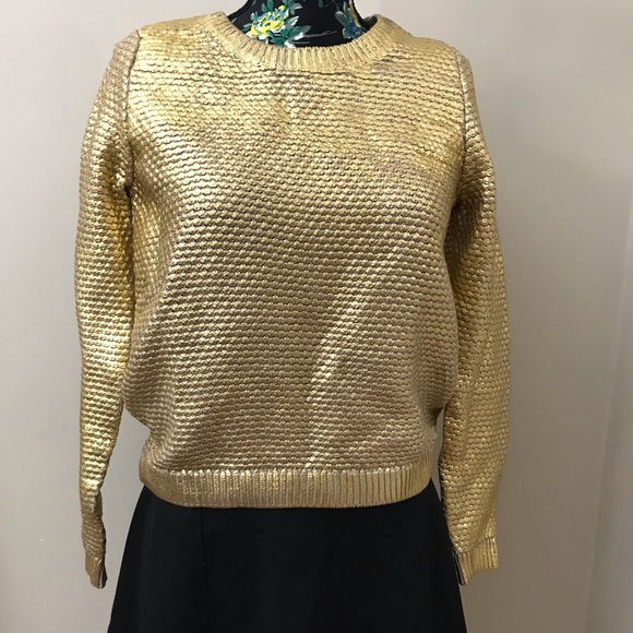 H&M Sweaters - H&M Gold Sweater size S